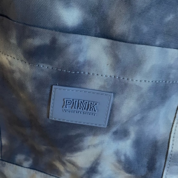 VS Pink tie dye canvas tote new - Picture 6 of 7